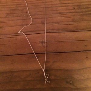 Alphabet Tiffany necklace