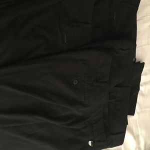 Lot of New York & Company black dress slacks