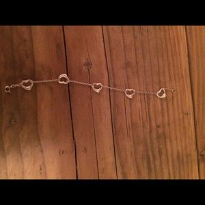 Tiffany heart bracelet