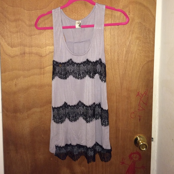 Lacey/grey dress - Picture 1 of 2