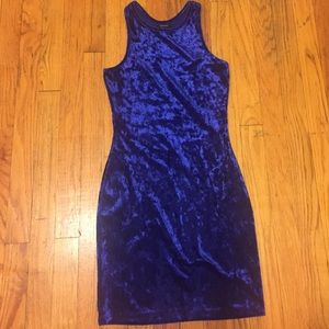 Sexy velvet dress