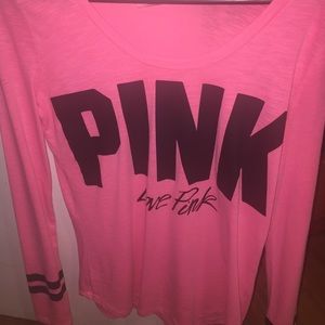 PINK long sleeve shirt