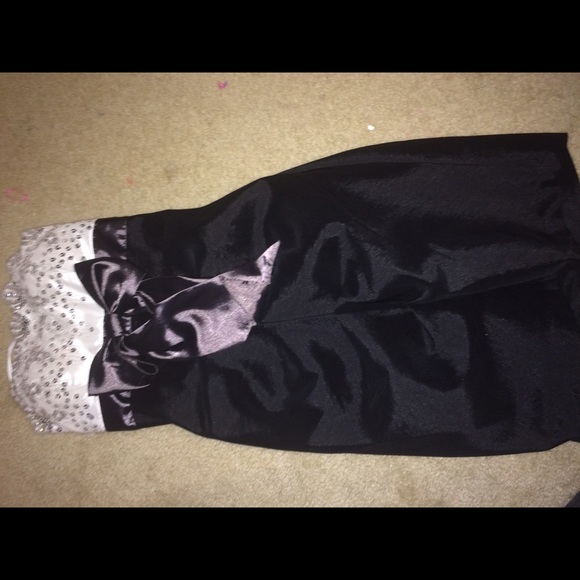 Strapless party dress