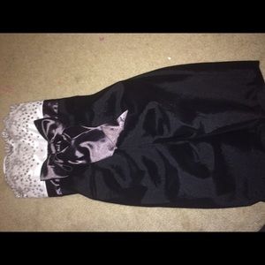 Strapless party dress