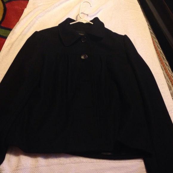 Banana republic black coat