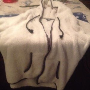 AE warm & soft winter white jacket