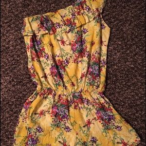 Body Central floral romper