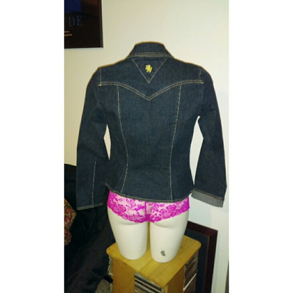 💮Tailored Tommy denim jacket - Picture 2 of 3