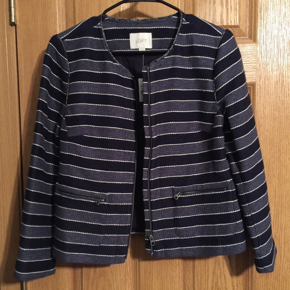 Loft Striped Blazer and Limited shirt for bundle.