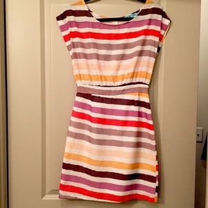 Colorful Striped Lightweight Dress