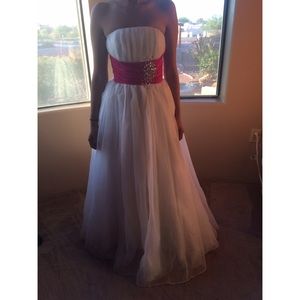 Pink princess gown