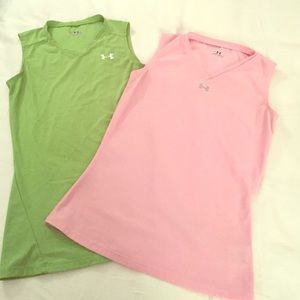 2 Under Armor Compression Tops