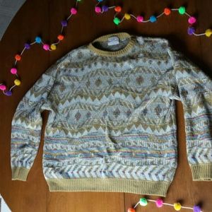 Beautiful Vintage "Ugly" Sweater
