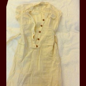 Linen work dress