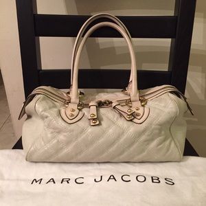 Authentic Marc Jacobs Quilted Leather Handbag