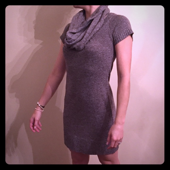 Winter sweater dress