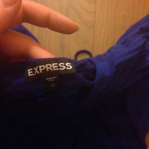 Blue express top 💙 - Picture 2 of 2