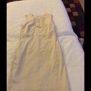 Wool. Great quality but in need of a dry cleaning