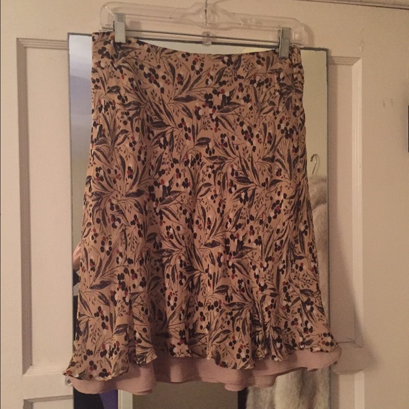 Skirt with flared bottom