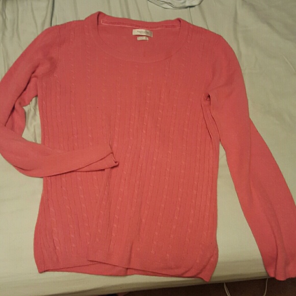 Pink sweater