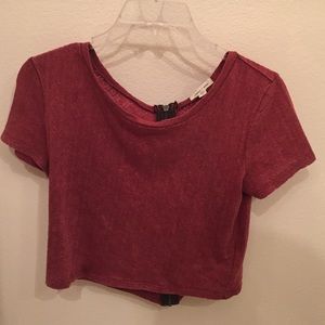 Silence + Noise crop top