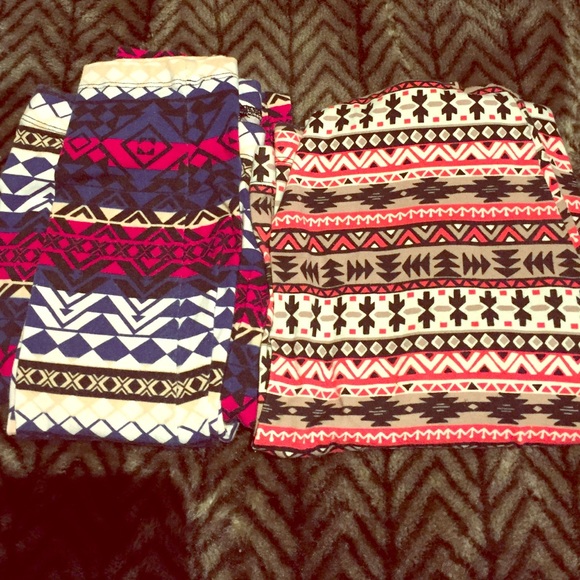 Tribal Pair Of Leggings