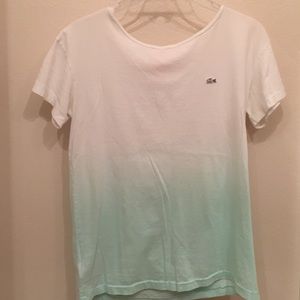 Lacoste ombré t-shirt