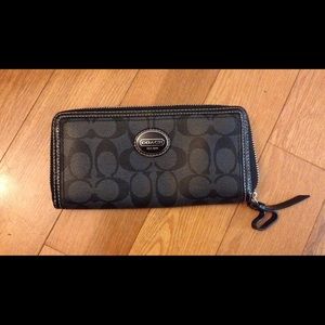 Black Coach wallet