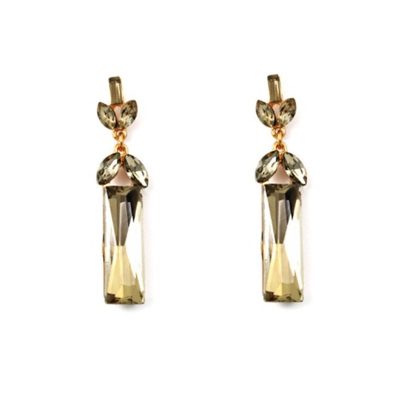 Handmade Great Gatsby Inspired Crystal Earrings
