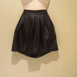 Faux leather Skirt
