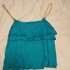 Ruffle crop top