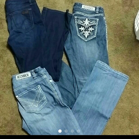 Joe jeans and rock and roll cowgirl