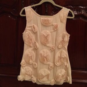 Size Medium Light Peach blouse.