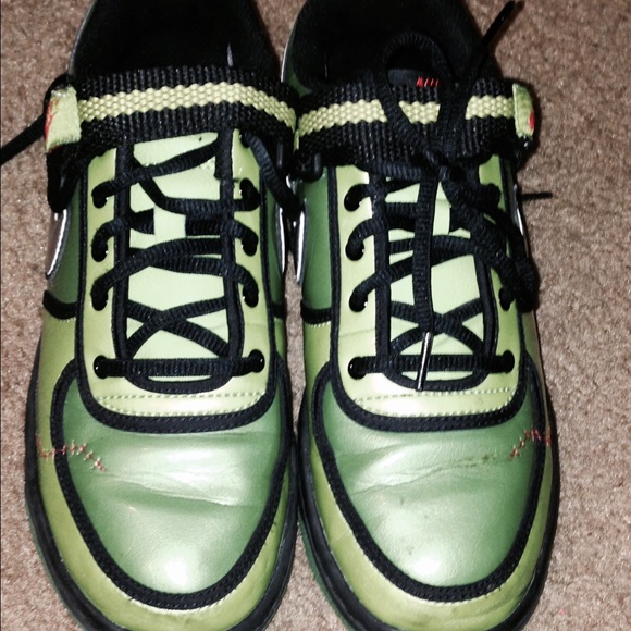 Nike green frankinstine