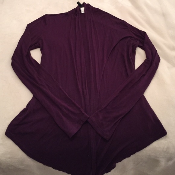 Open front cardigan