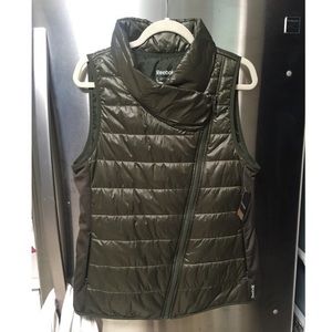 Reebok Asymmetrical Puffer Vest