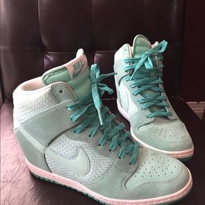 Nike dunk Sky high in teal