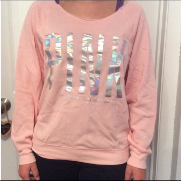 VS Pink Crewneck - Never worn