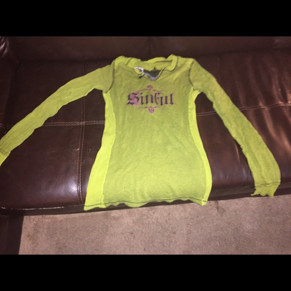 Sinful long sleeve thermal shirt