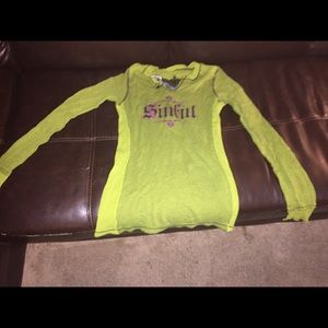 Sinful long sleeve thermal shirt