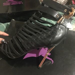 Caged heels