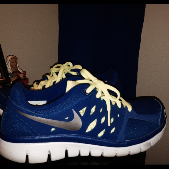 Blue nikes