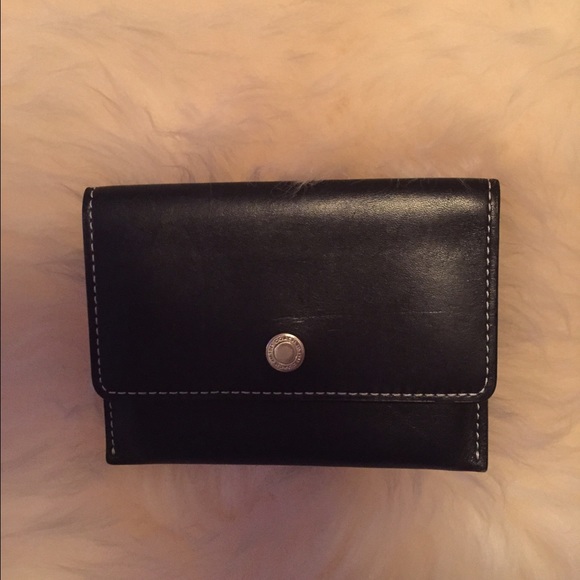 Coach business card holder