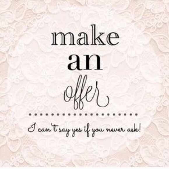 Make an offer on any item!