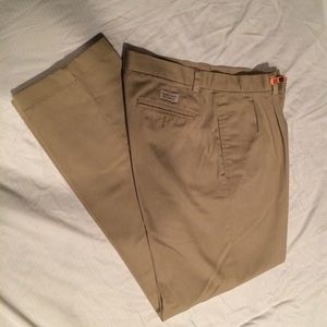 Men's Khaki dress pants from Old Navy