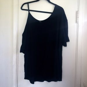 Free People Basic Cutout Tee