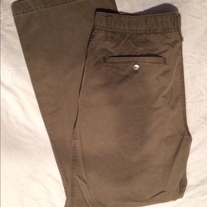 Men's darker color khaki dress pants