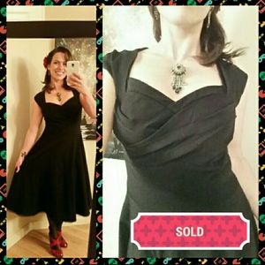 Pinup Style Swing Dress