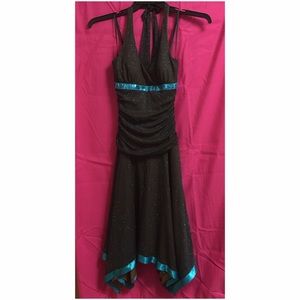 Sparkling Halter Dress