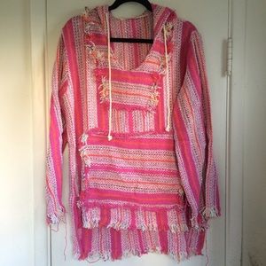 Jen's Pirate Booty Hooded Blanket Sweater